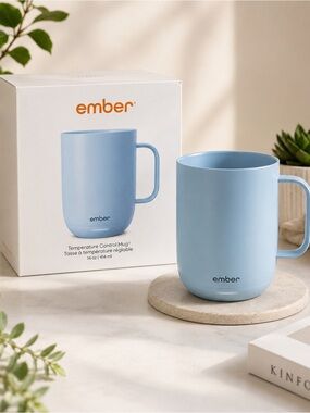 Ember 14oz MUG Temp. Control - Powder Blue - OPEN BOX - USED